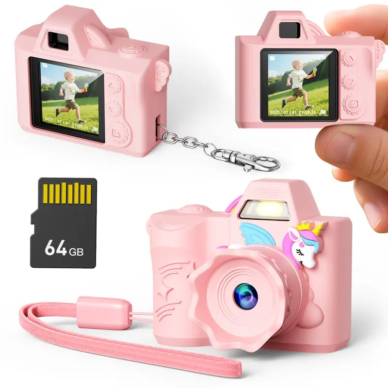 Capture Every Adventure with the Pocket-Size HD 1080P Point & Shoot Camera - Compact, Lightweight, and Ready for Action!