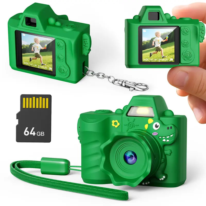 Capture Every Adventure with the Pocket-Size HD 1080P Point & Shoot Camera - Compact, Lightweight, and Ready for Action!