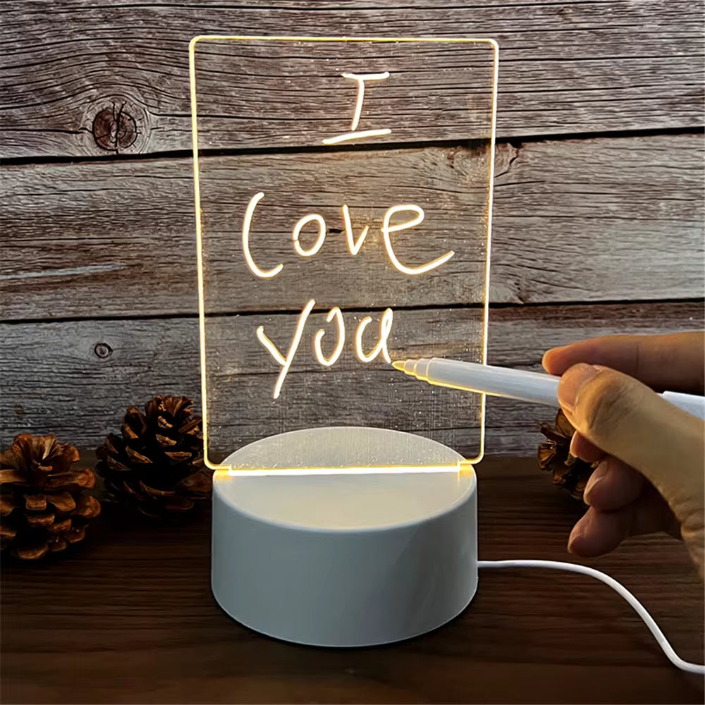 Erasable LED Message Board