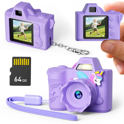 Capture Every Adventure with the Pocket-Size HD 1080P Point & Shoot Camera - Compact, Lightweight, and Ready for Action!
