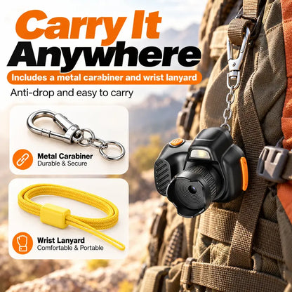 Capture Every Adventure with the Pocket-Size HD 1080P Point & Shoot Camera - Compact, Lightweight, and Ready for Action!
